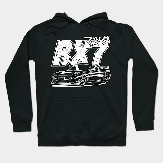 RX7 FD3S Hoodie by CreativeRAS